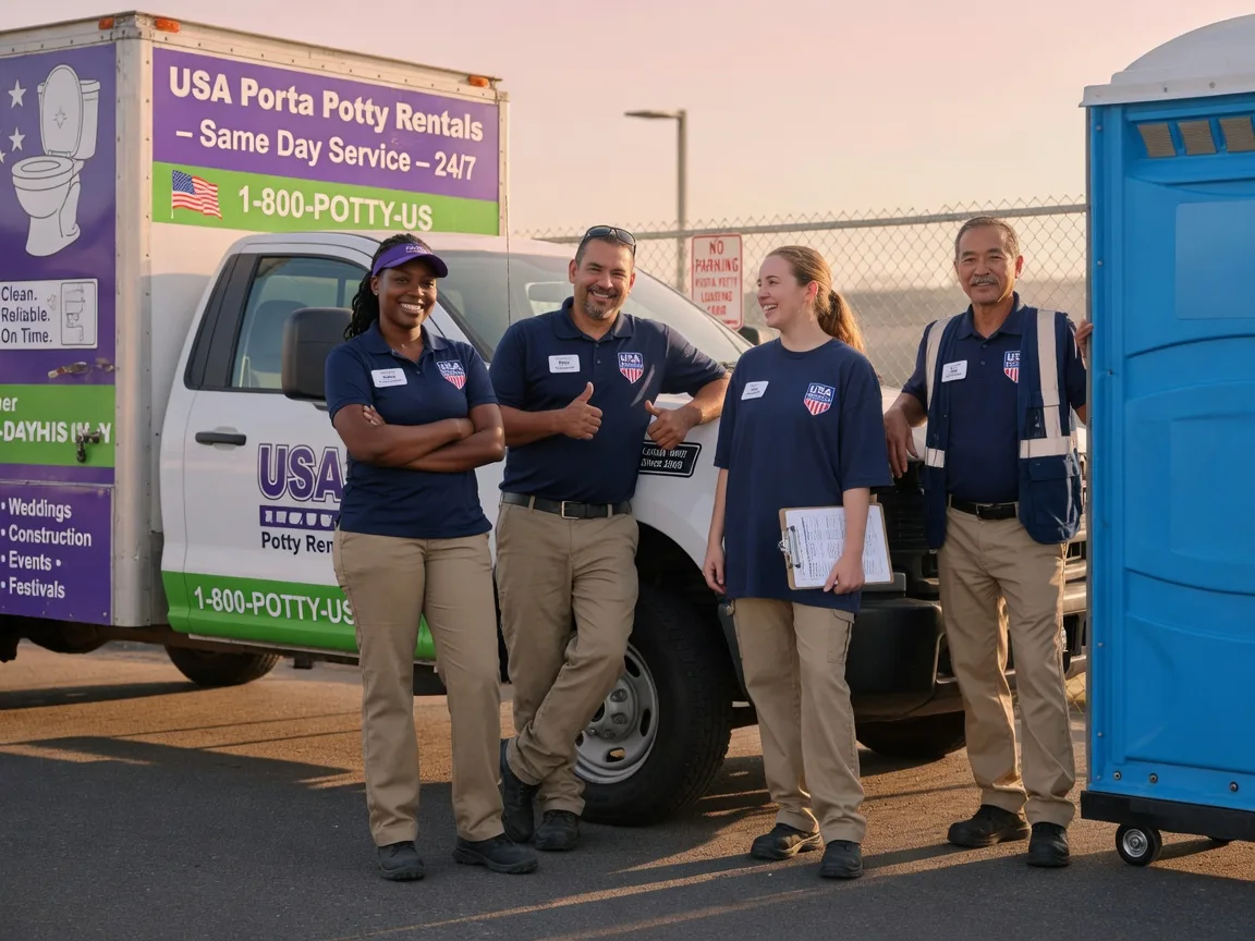Porta Potty Rental company in Hermitage, MO
